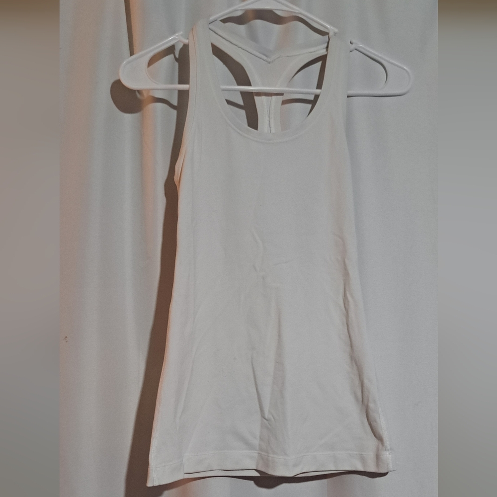LULULEMON White Sleeveless Women's Top